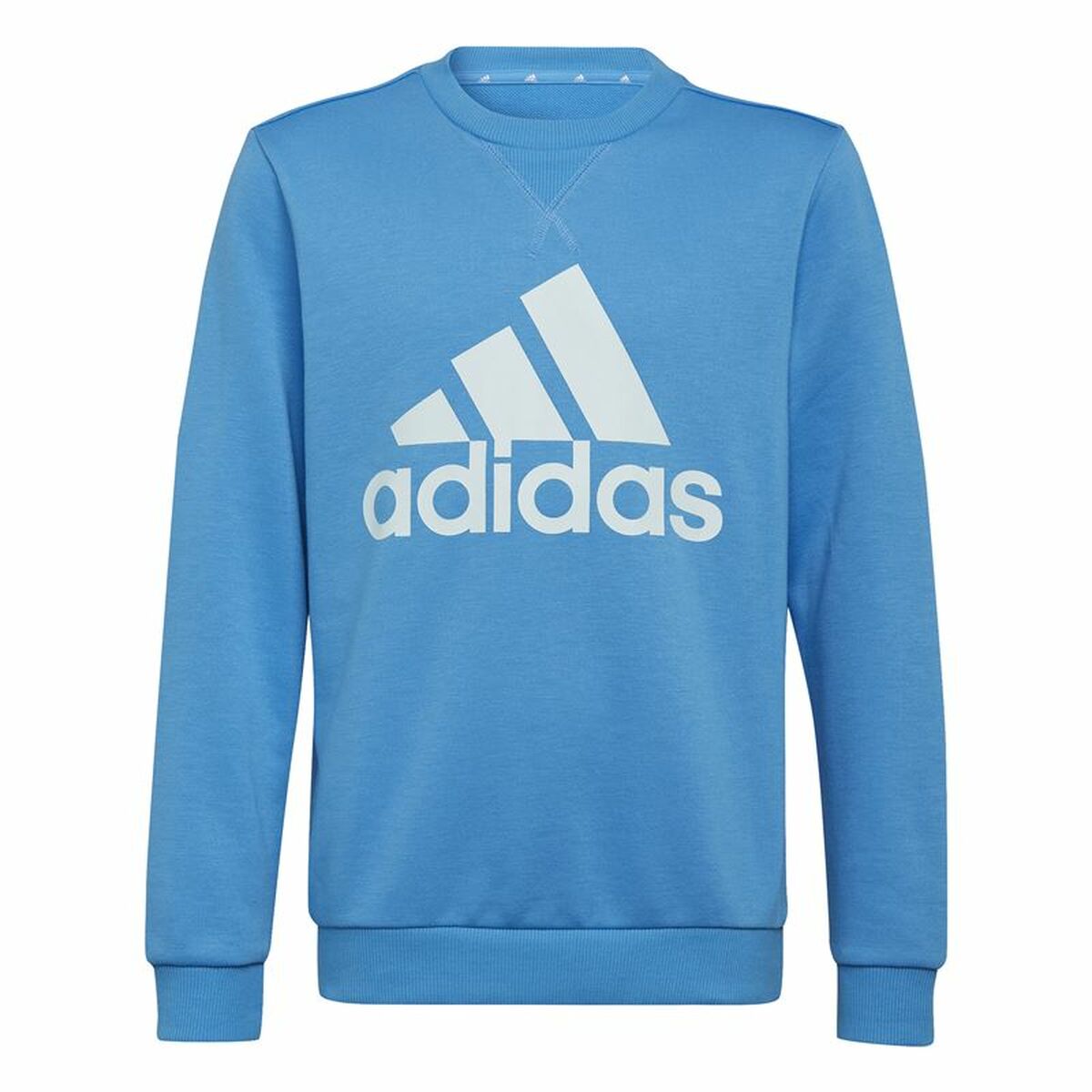Hanorac fără glugă pentru fete Adidas Essentials Albastru - Mărime 7-8 Ani