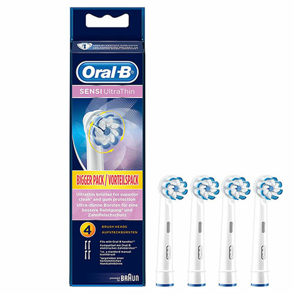 Schimb pentru Perie de Dinți Electrică Oral-B Sensi Ultrathin (4 pcs)