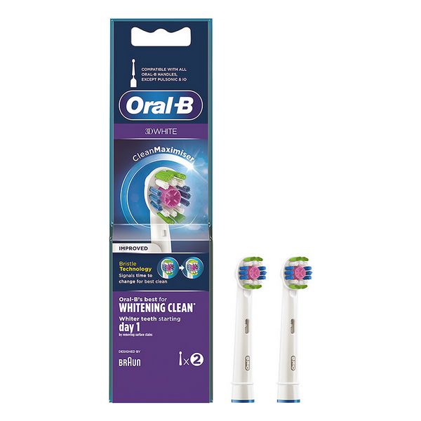 Cap de Schimb 3D White Whitening Clean Oral-B (2 pcs)