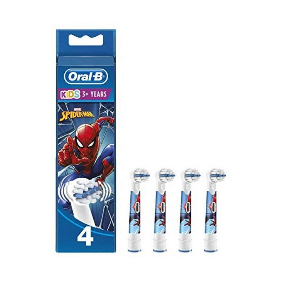 Schimb pentru Perie de Dinți Electrică Spiderman Oral-B EB 10-4FFS 4UD