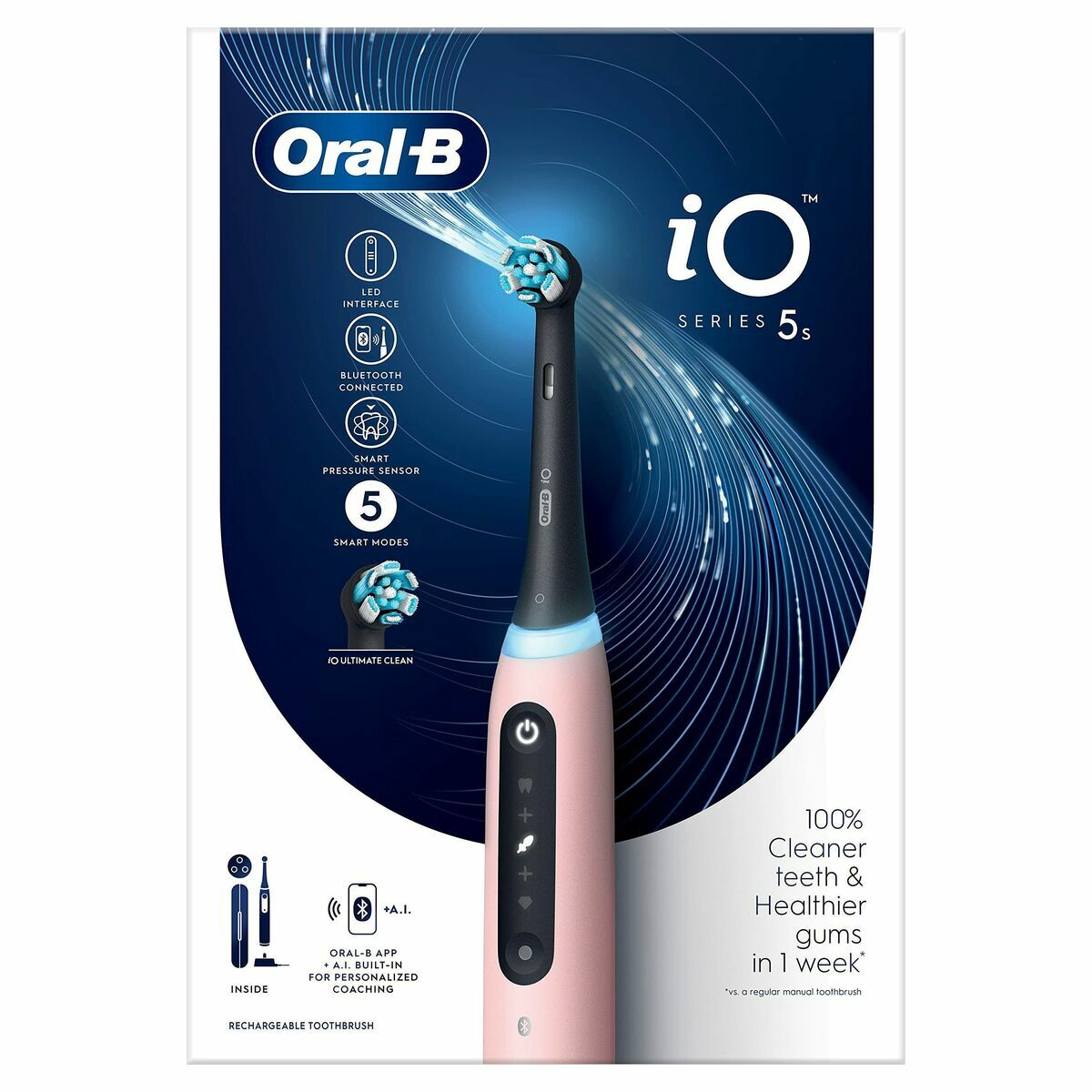 Perie de Dinți Electrică Oral-B IO 5S Roz