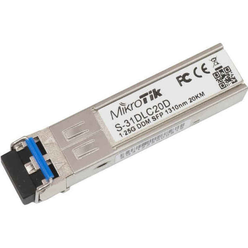 Modul Fibră SFP MultiMod Mikrotik S-31DLC20D 1250 Mbit/s