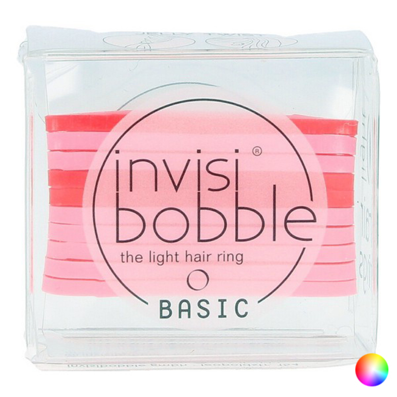 Elastice de Păr Basic Invisibobble (10 Piese) - Culoare jelly twist