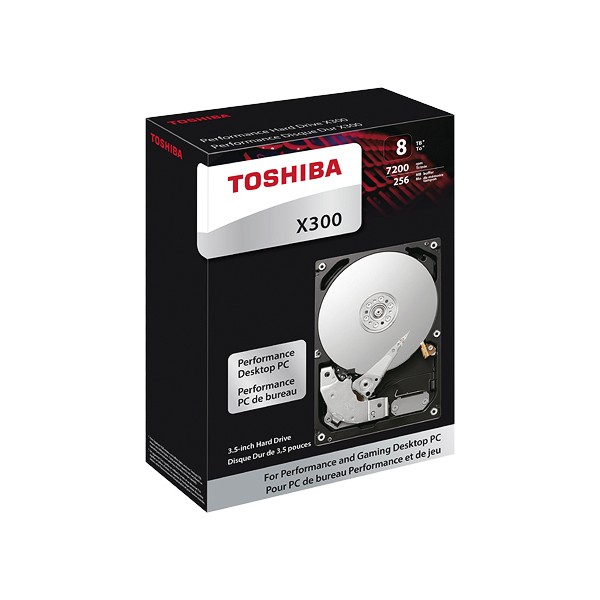 Hard Disk Toshiba X300 Performance HD 10TB (Refurbished A+)