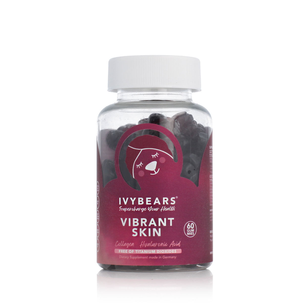 Suplimente și vitamine Ivybears Vibrant Skin (60 Gingii)