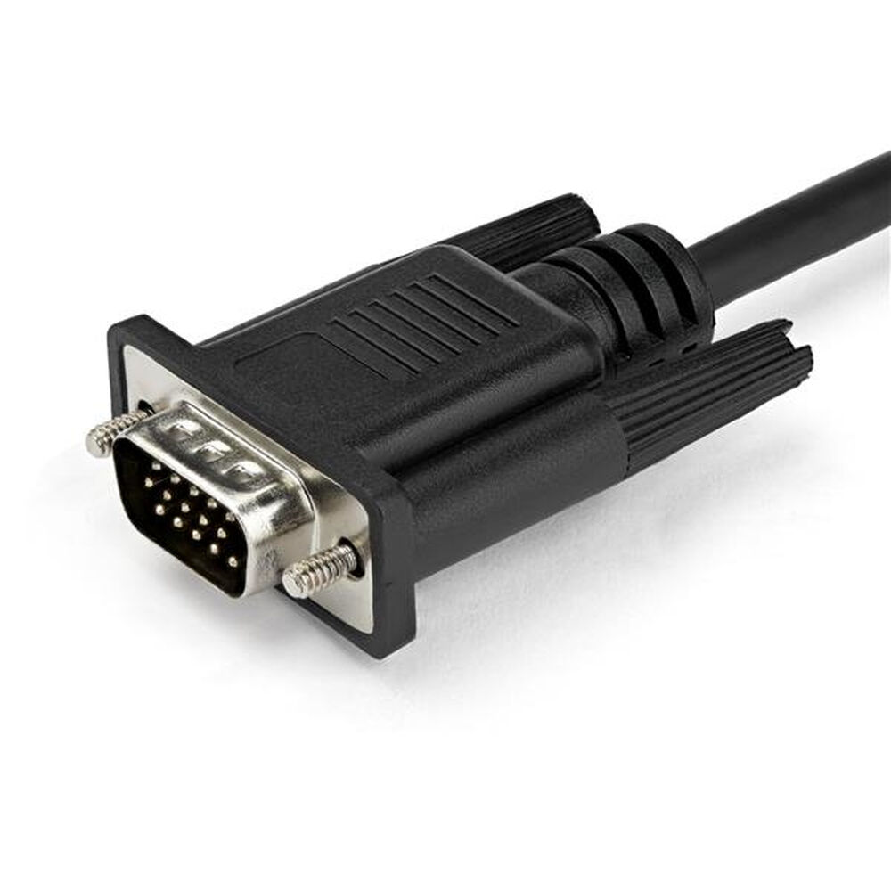 Cablu USB C la VGA Startech CDP2VGAMM1MB         Negru 1 m