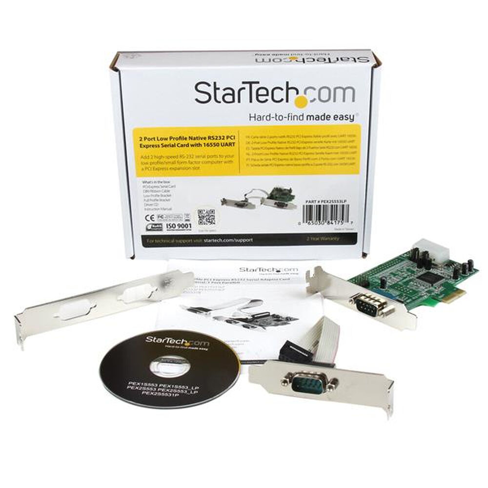 Placă PCI Startech PEX2S553LP          