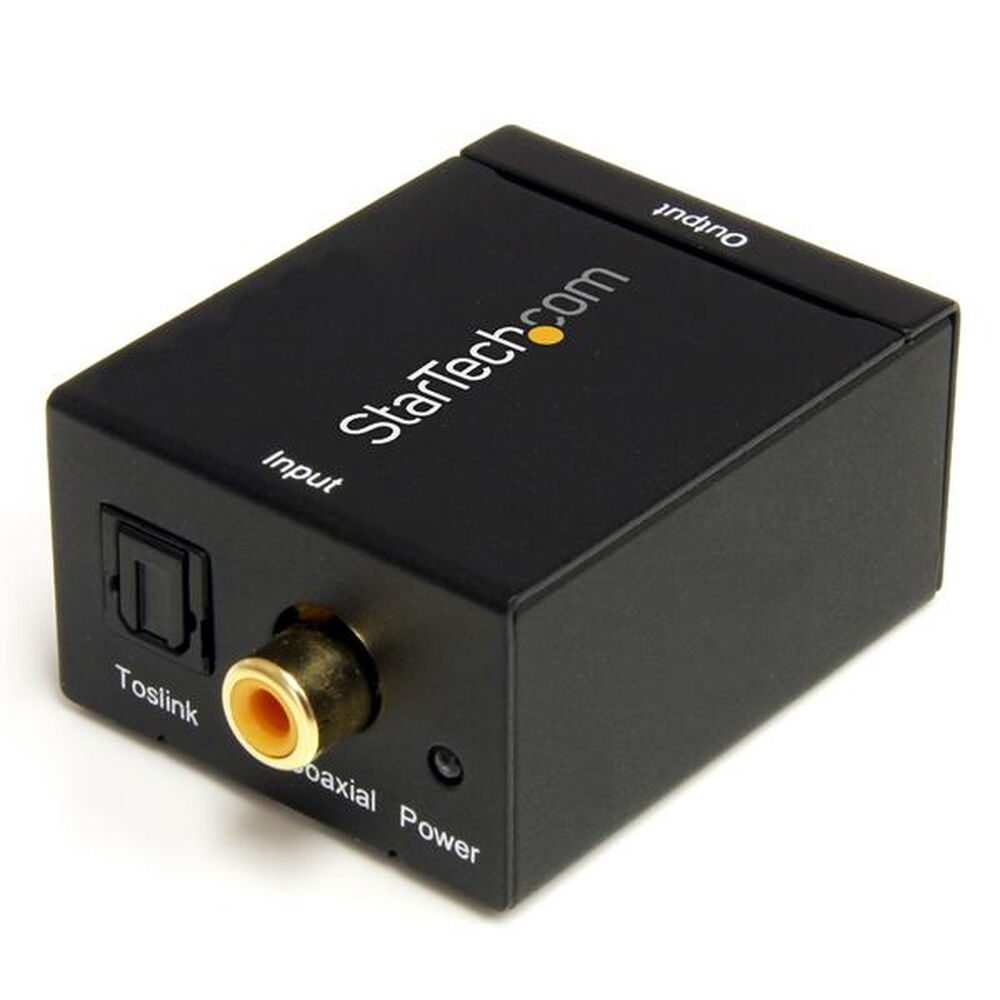 Convertor/Adaptor Startech SPDIF2AA             Audio Negru