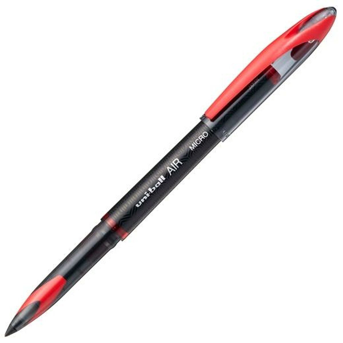Liquid ink ballpoint pen Uni-Ball Air Micro UBA-188-M Roșu 12 Unități