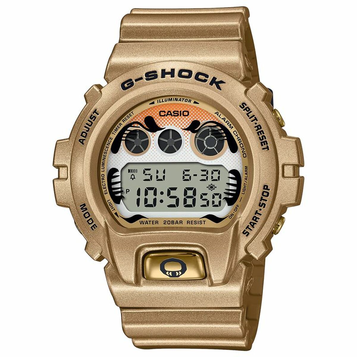 Ceas Bărbați Casio DW-6900GDA-9ER  Auriu*