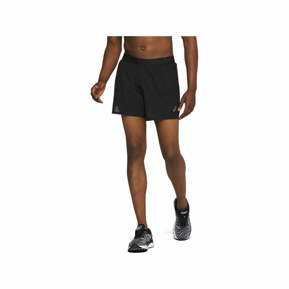 Pantaloni Scurți Sport pentru Bărbați Asics Ventilate 2-N-1 Negru - Mărime S