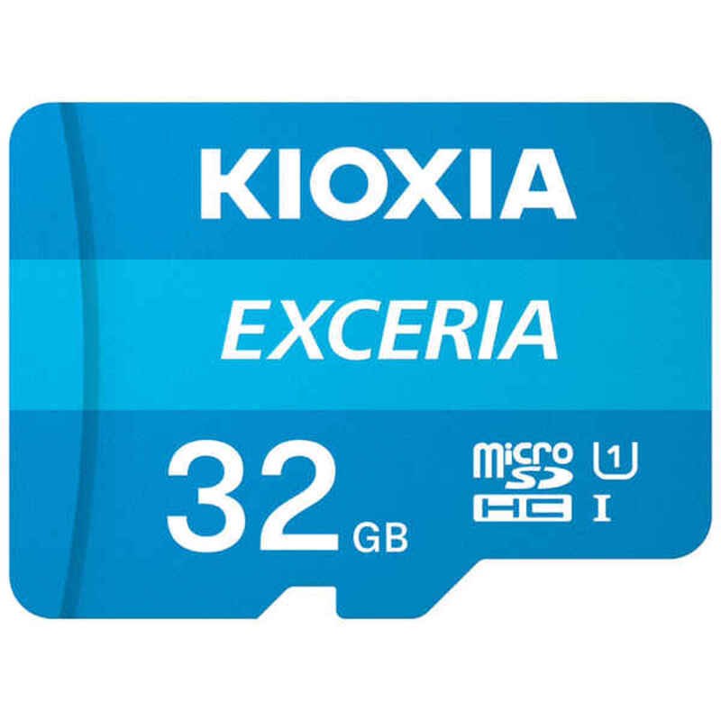 Card de Memorie Micro SD cu Adaptor Kioxia Exceria UHS-I Clasa 10 Albastru - Capacitate 128 GB