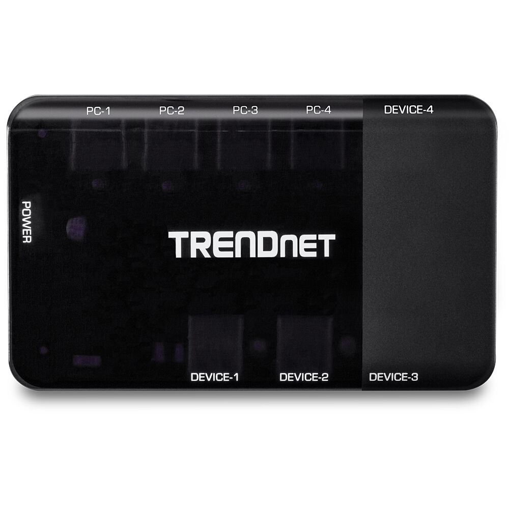 Switch Trendnet TK-U404 USB Negru