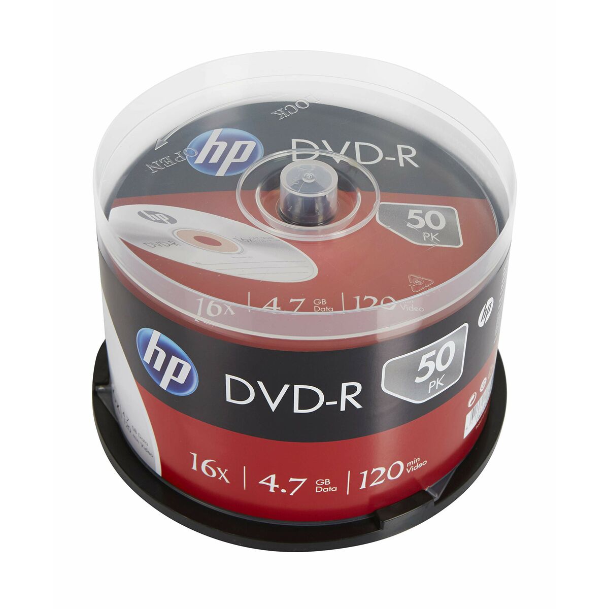 DVD-R HP 50 Unități 16x 4,7 GB