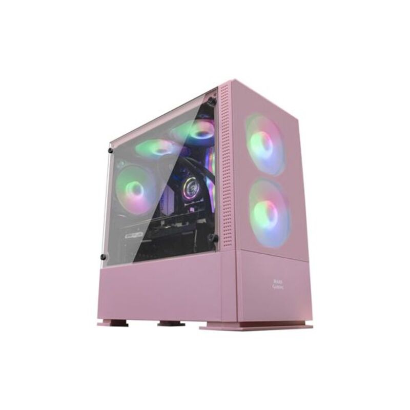 Unitate Semi-tower ATX/mATX Mars Gaming LED RGB Micro ATX LED RGB - Culoare Negru