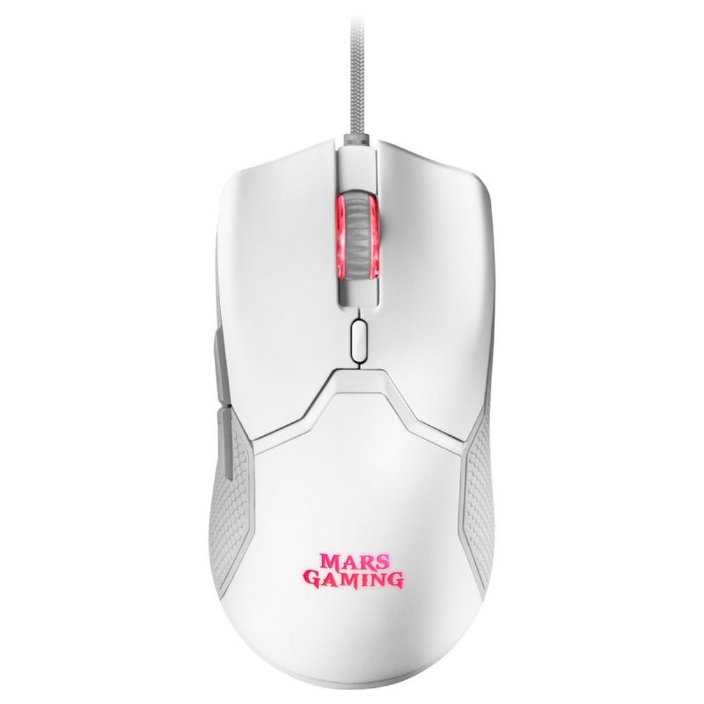 Tastatură și Mouse Gaming Mars Gaming MCPX portugheză - Culoare Alb