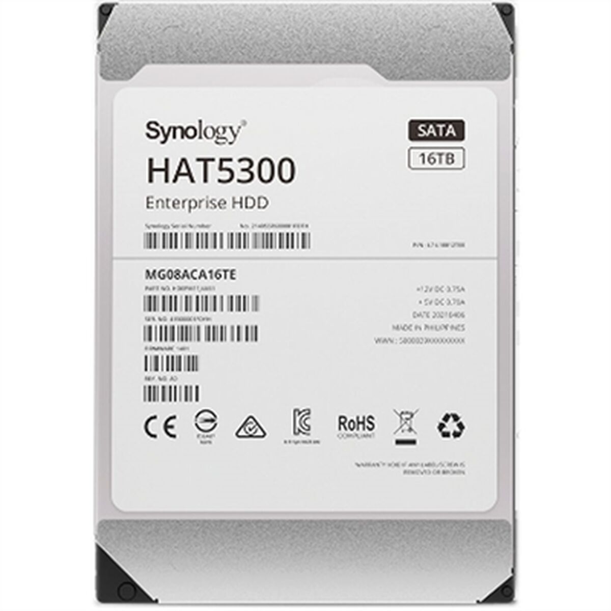 Hard Disk Synology HAT5300-16T          16 TB Buffer 512 MB