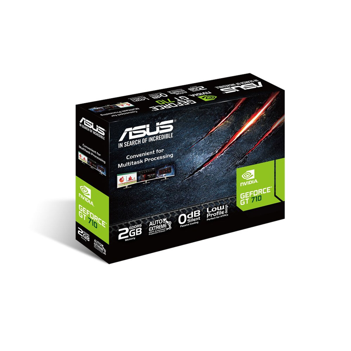 Placă Grafică Asus GT730-4H-SL-2GD5 Ultra HD 4K 2 GB GDDR5