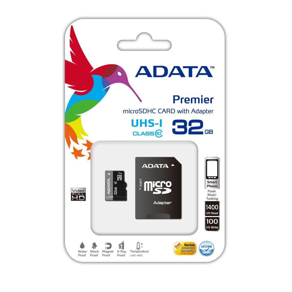 Card de Memorie Micro SD cu Adaptor Adata CLASS10 32 GB