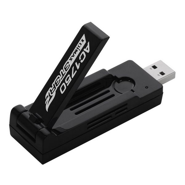 Adaptor USB Wifi Edimax Pro NADAIN0205 EW-7833UAC AC1750 3T3R MIMO Negru