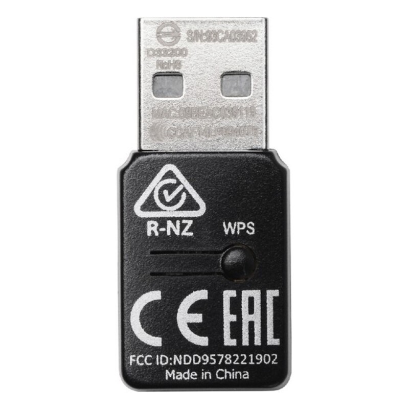 Card de Rețea Wifi USB Edimax EW-7722UTN V3 WIFI 2.4 GHz 300 Mbps