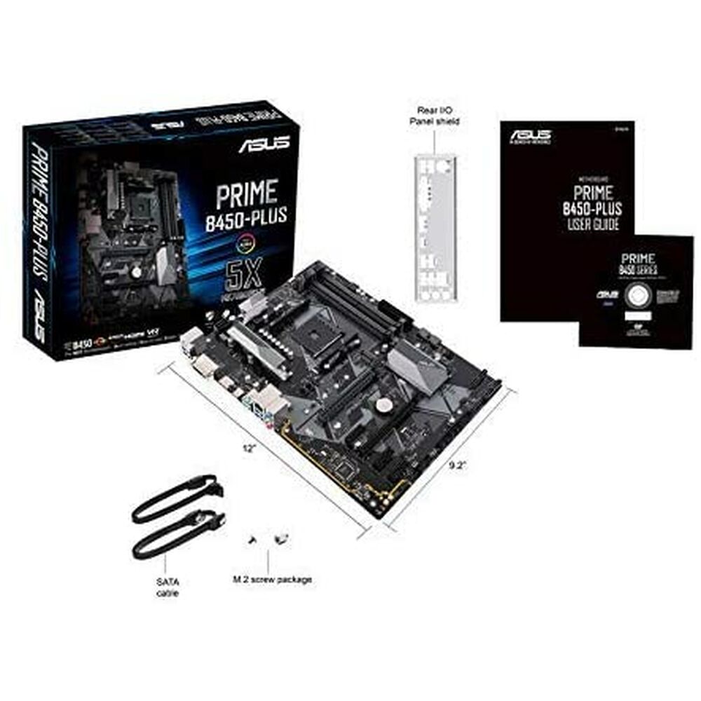 Placă de Bază Asus PRIME B450-PLUS ATX DDR4 AM4