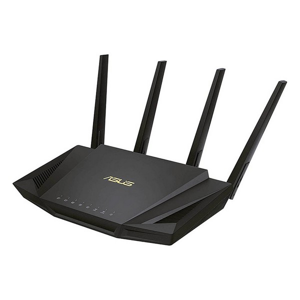 Router Fără Fir Asus RT-AX58U LAN WiFi 6 GHz 300 Mbps Negru