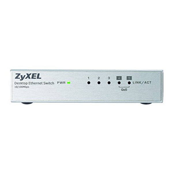 Switch de Birou ZyXEL ES-105AV3-EU0101F 200 Mbps LAN RJ45 x 5 Alb