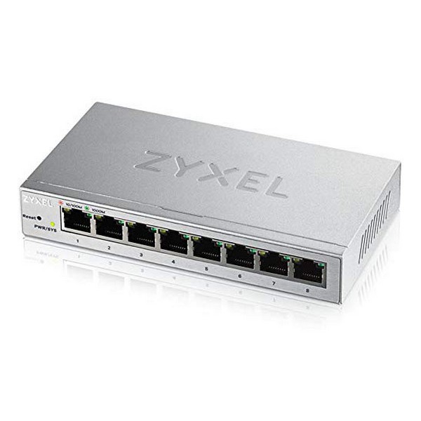 Switch de Birou ZyXEL GS1200-8-EU0101F 16 Gbps LAN RJ45 x 8 Metalizat