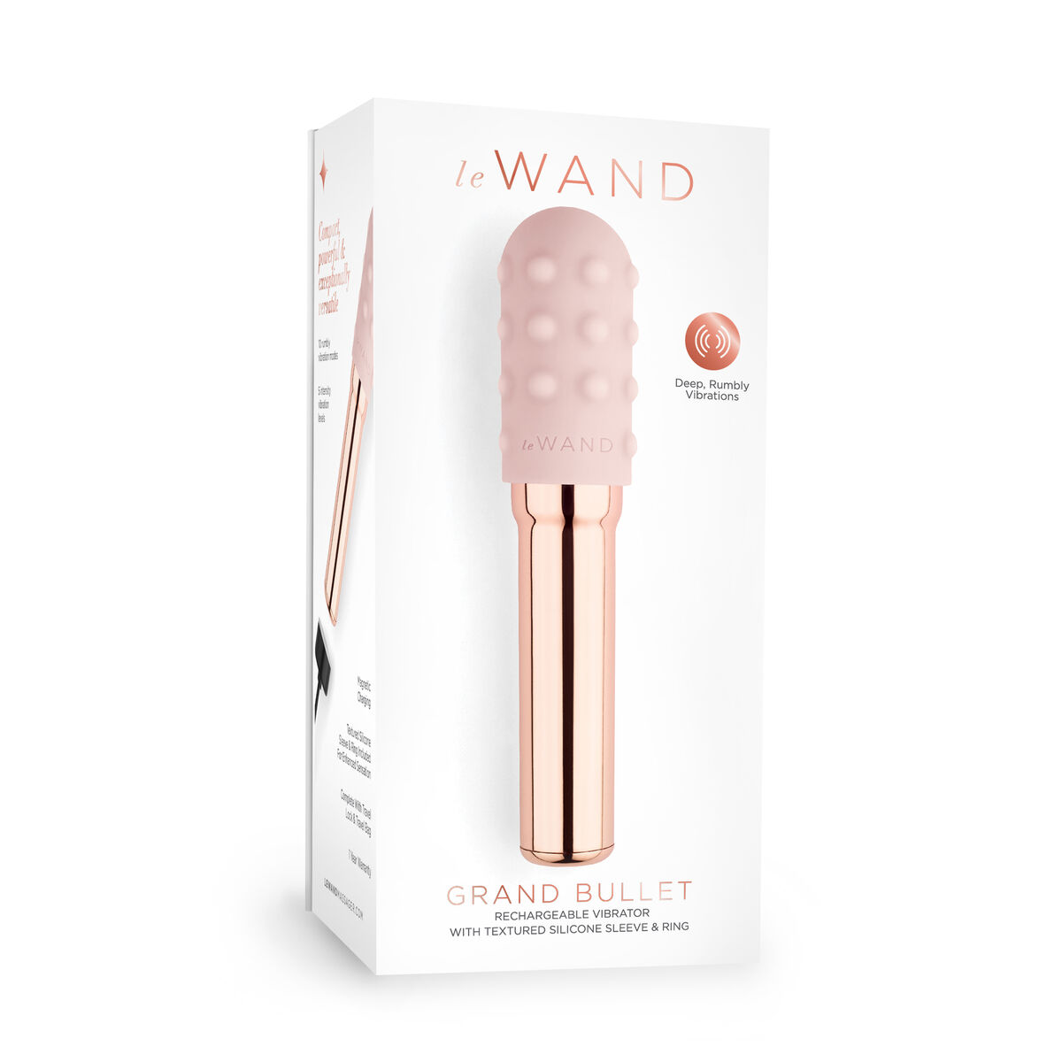 Vibrator Bullet Le Wand Grand  Aur Roz