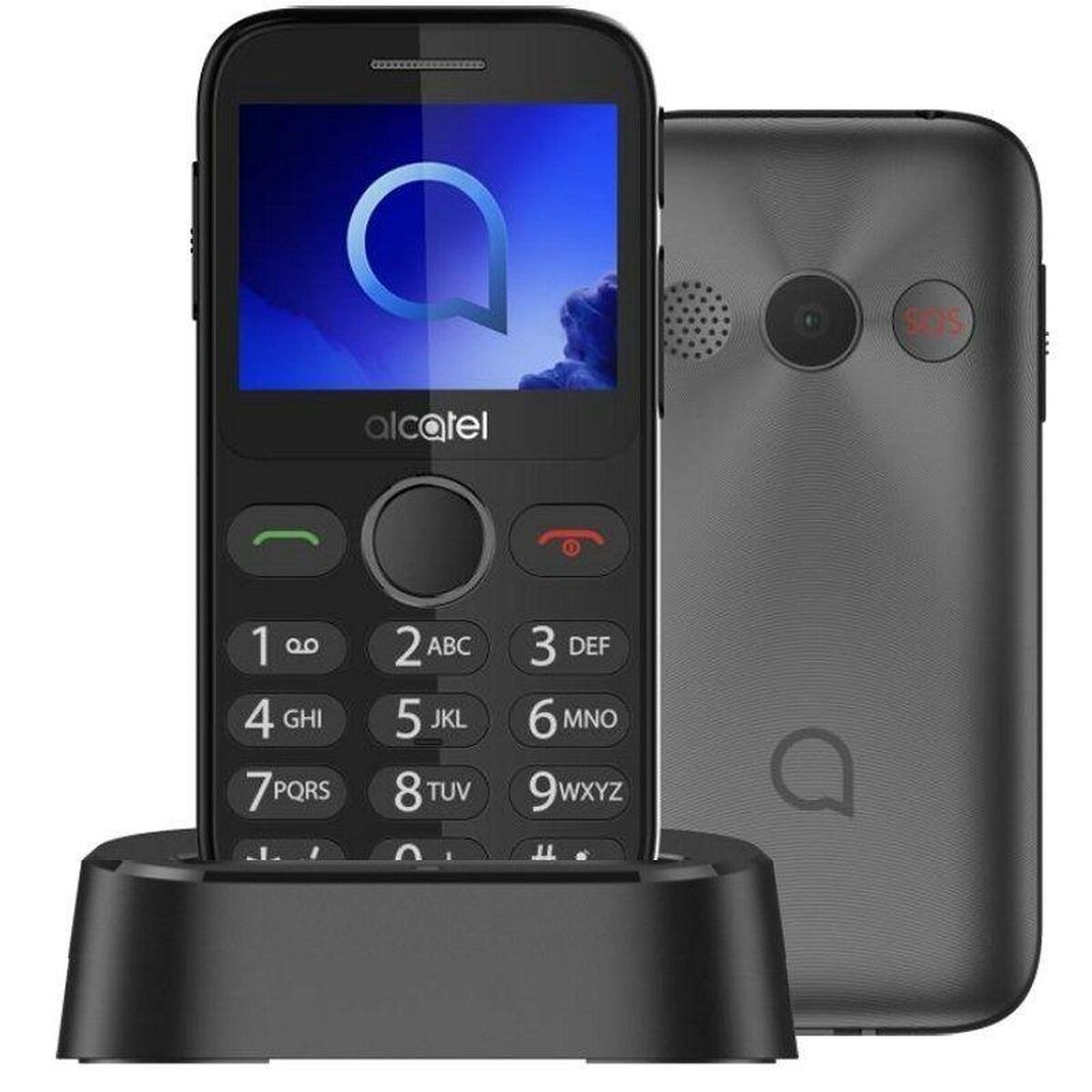 Telefon Mobil pentru Persoane Vârstnice Alcatel 2020X Negru