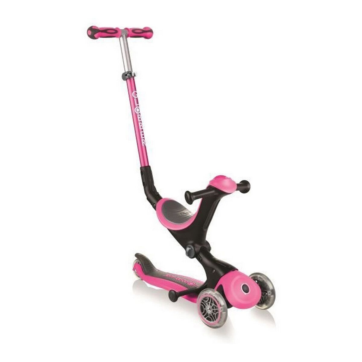 Trotinetă Globber Go Up Deluxe Roz