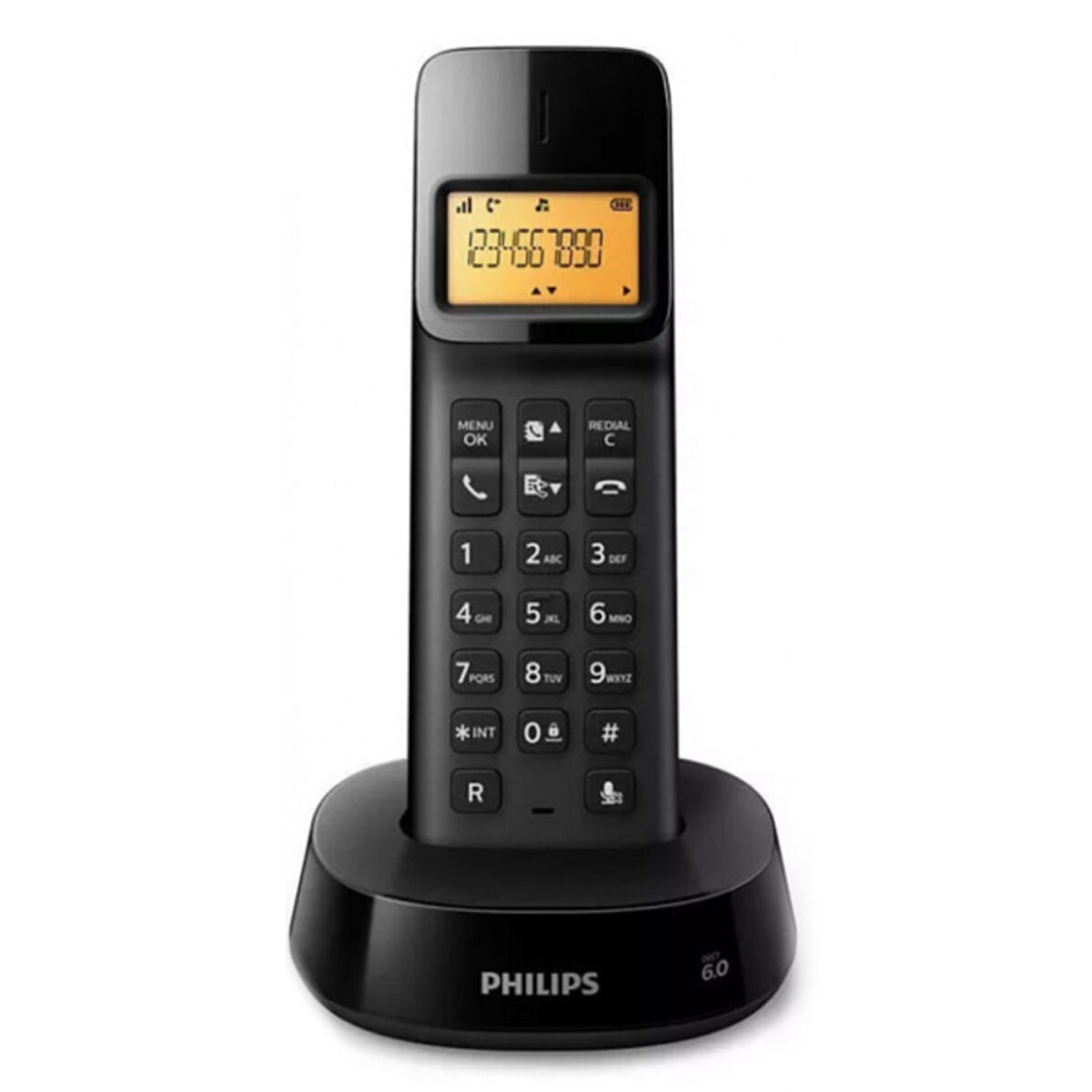 Telefon fără Fir Philips D1601B/01 1,6