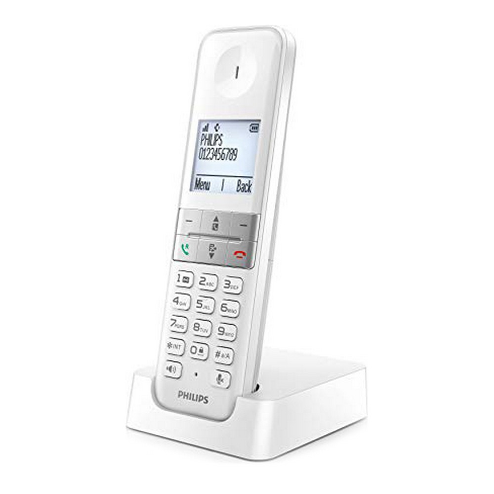 Telefon fără Fir Philips D4701W/34 Alb