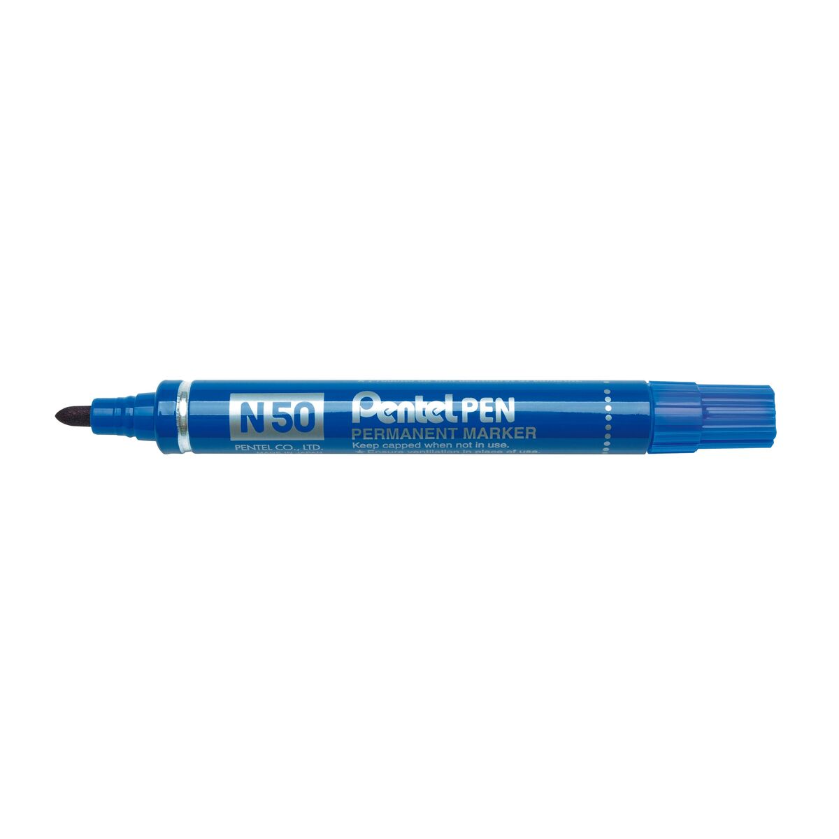 Marker permanent Pentel N50-BE Albastru 12 Unități