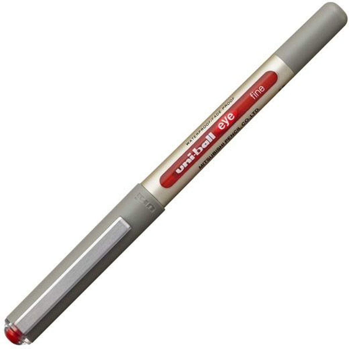 Liquid ink ballpoint pen Uni-Ball Rollerball Eye Fine UB-157 Roșu 12 Unități