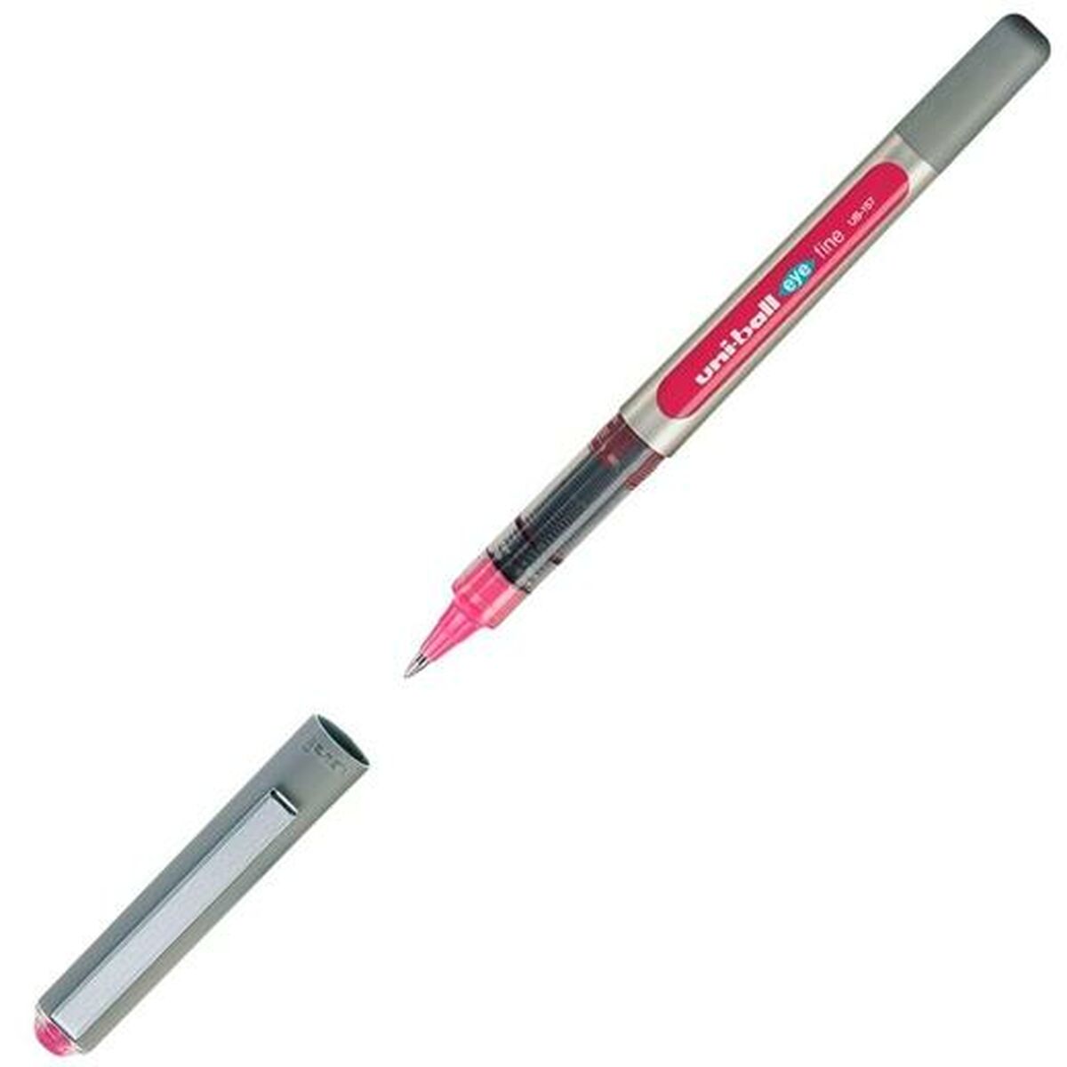 Liquid ink ballpoint pen Uni-Ball Rollerball Eye Fine UB-157 Roz 12 Unități