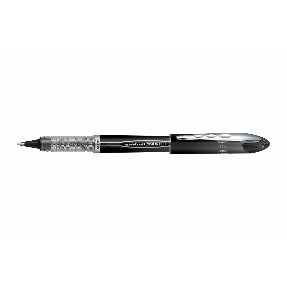 Liquid ink ballpoint pen Uni-Ball Vision Elite UB-205 Negru 12 Unități