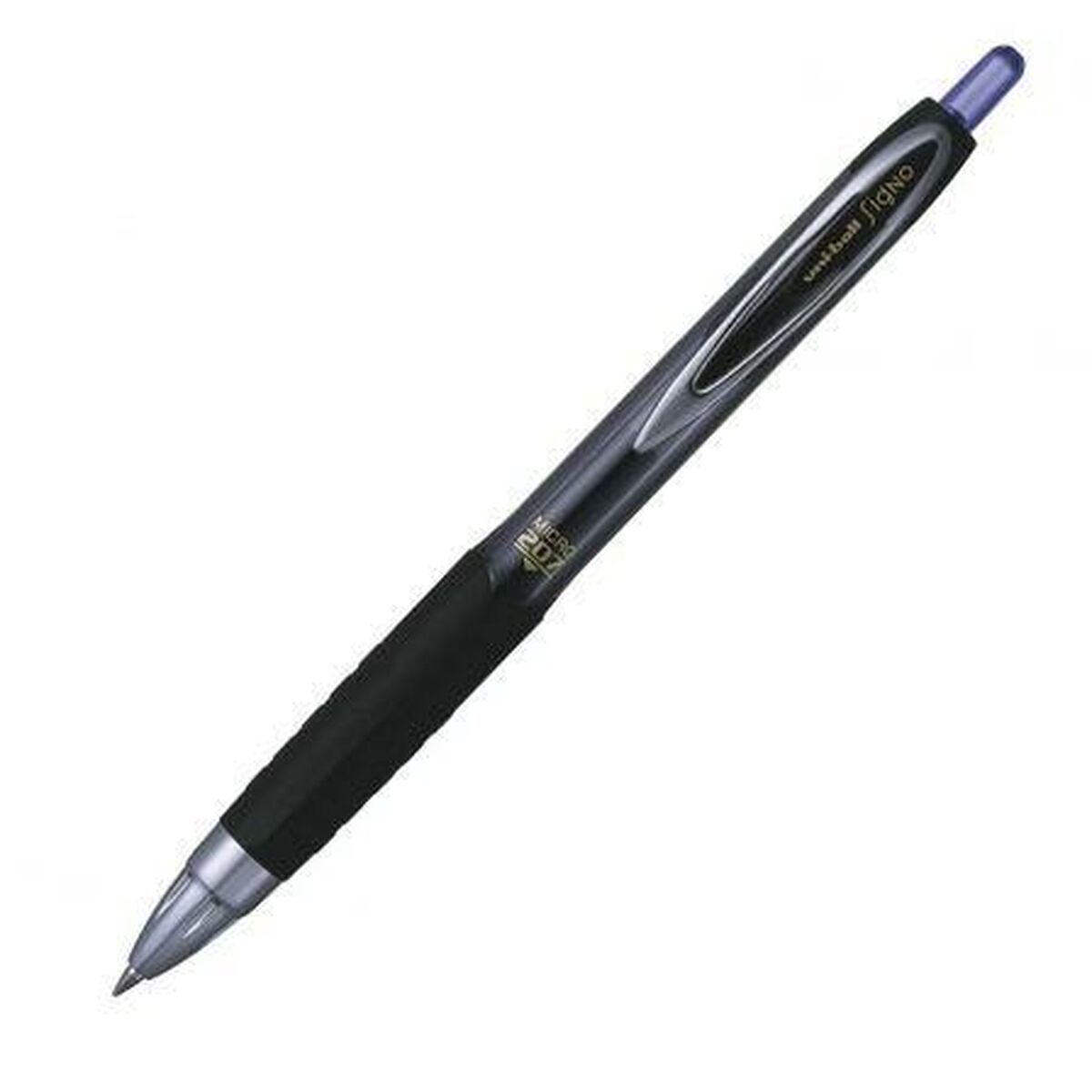 Liquid ink ballpoint pen Uni-Ball Rollerball Signo UM-207 Albastru 12 Unități