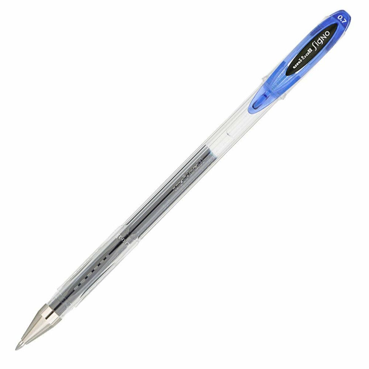 Liquid ink ballpoint pen Uni-Ball Rollerball Signo Basicos UM-120 Albastru 12 Unități