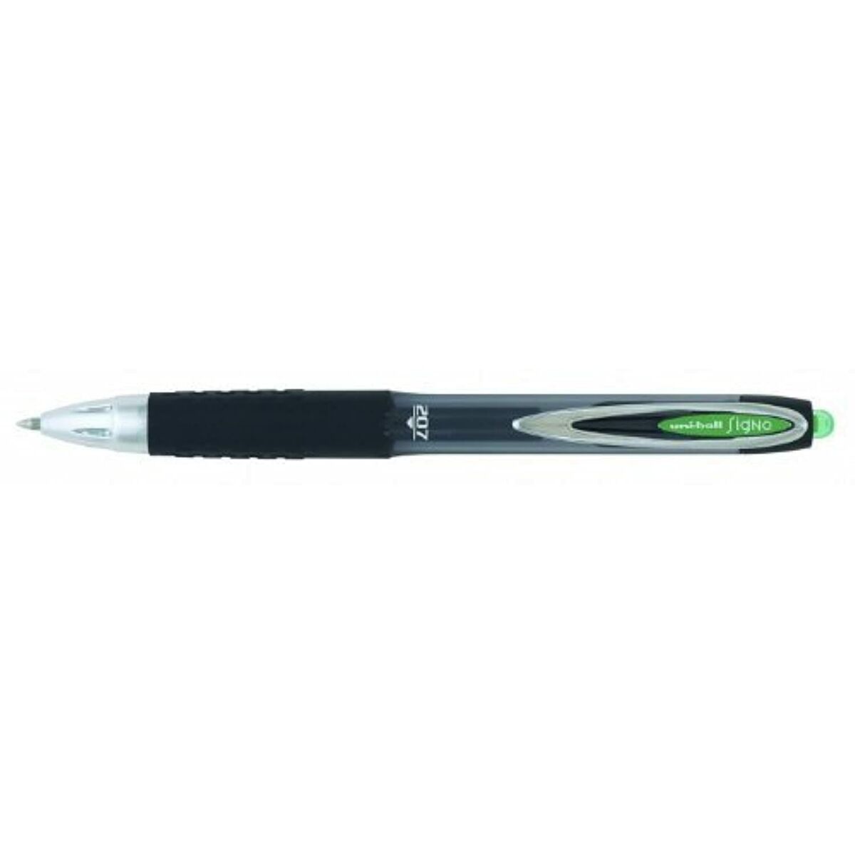 Liquid ink ballpoint pen Uni-Ball Rollerball Signo UM-207 Verde 12 Unități