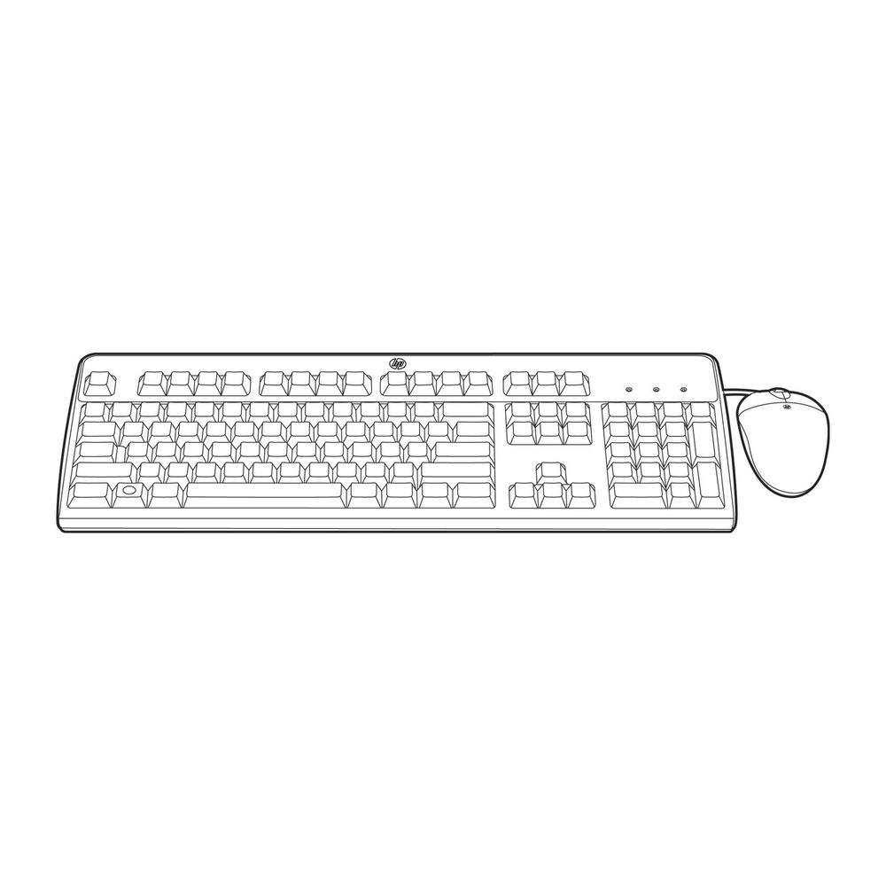 Tastatură și Mouse HPE 631348-B21          