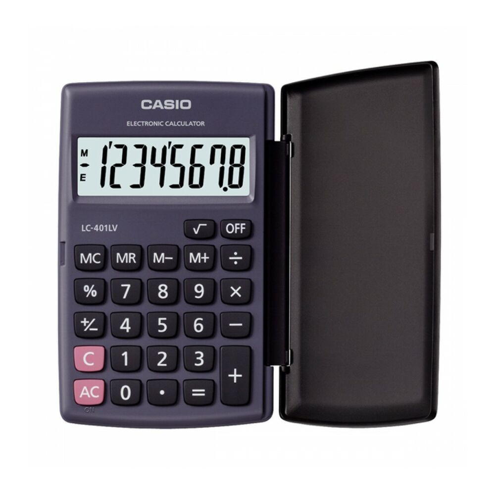 Calculator Casio LC-401LV-BK Negru Rășină (10 x 6 cm)