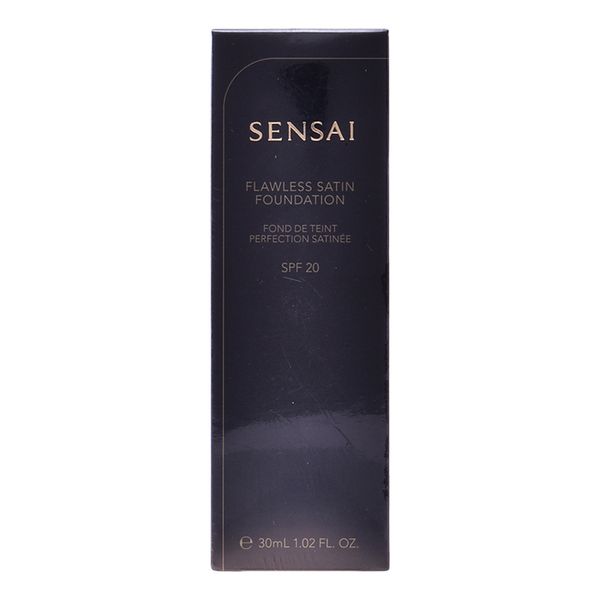Fond de Ten Fluid Sensai Flawless Satin Kanebo Spf 20 - Culoare 103 - Sand Beige - 30 ml