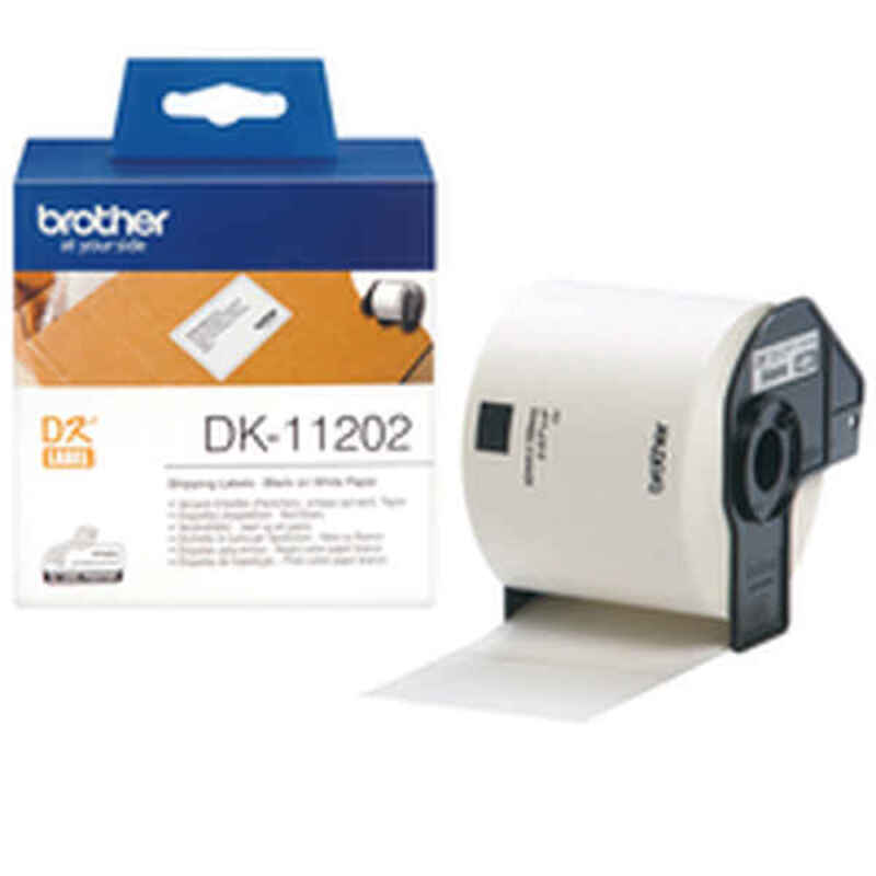 Etichete pentru Imprimantă Brother DK11202              Alb