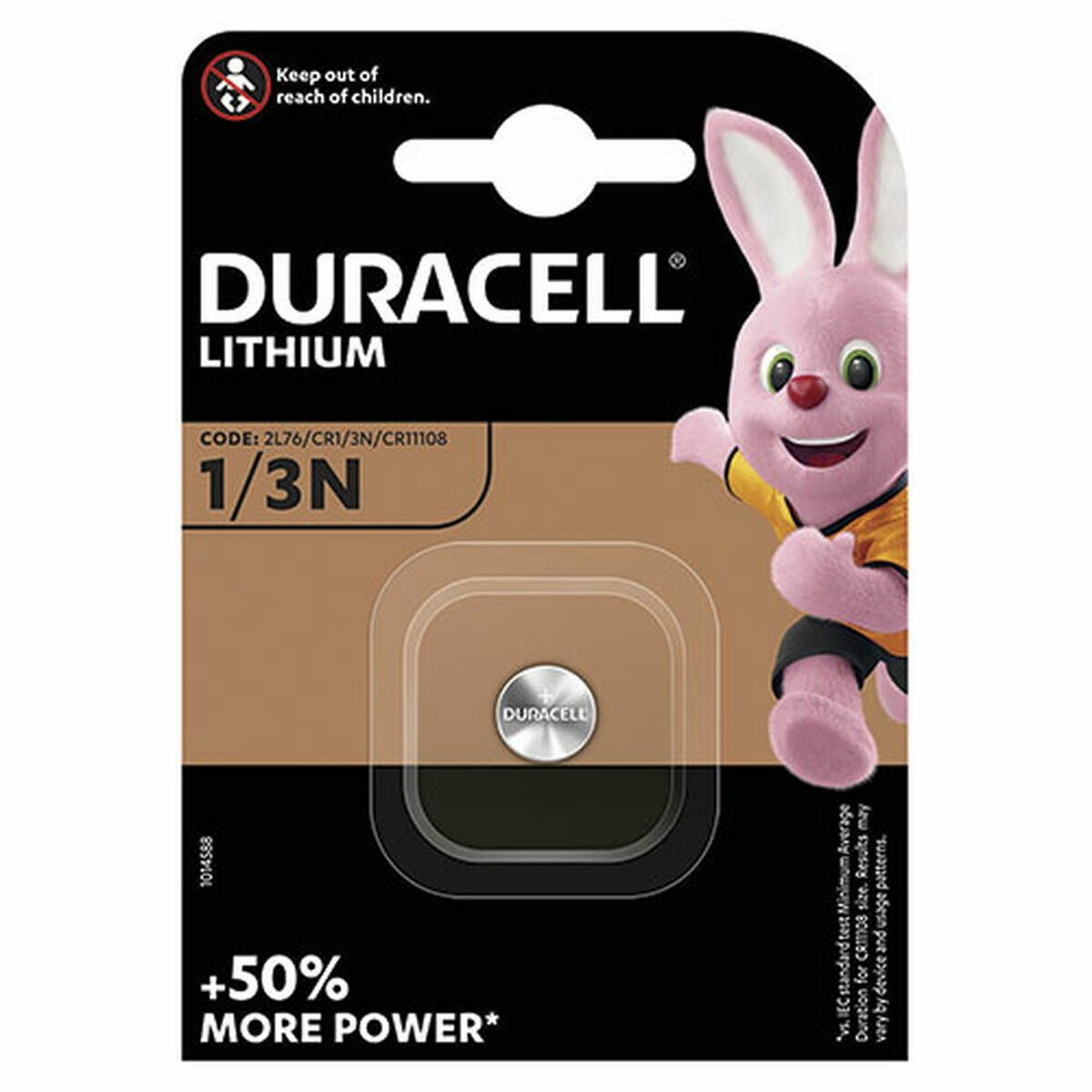 Baterie cu litiu DURACELL 1/3N  3V