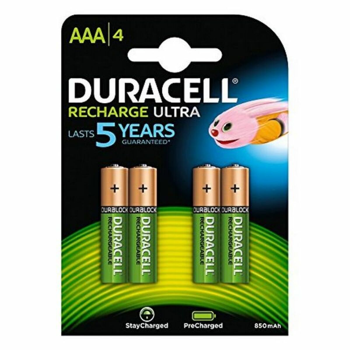 Baterii Reîncărcabile DURACELL HR03 AAA 800 mAh (4 pcs) 900 mAh