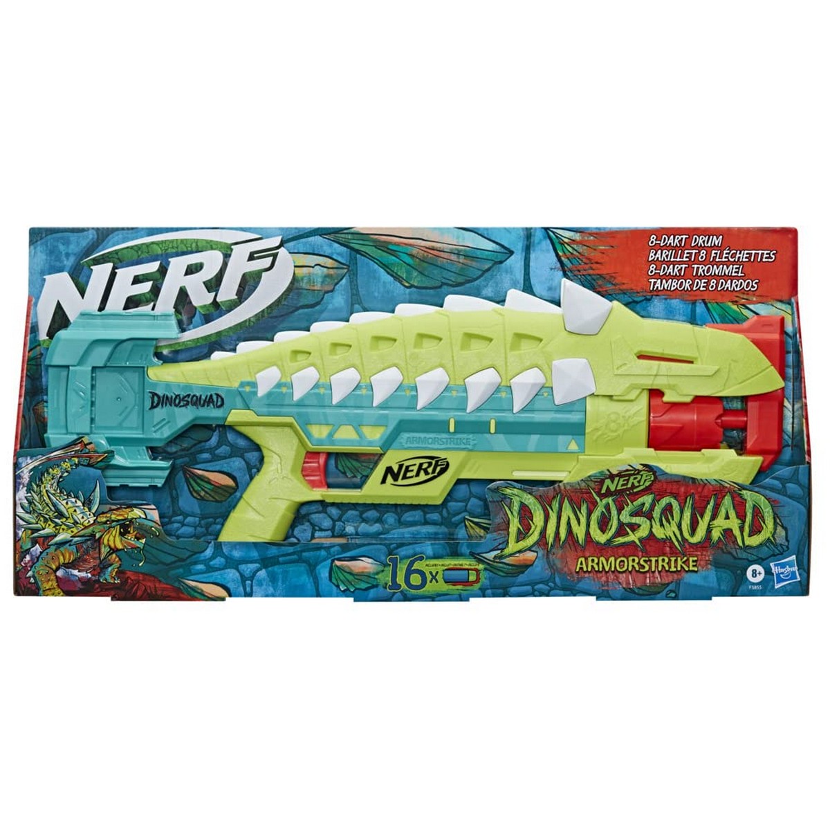 Pistol cu Săgeți Nerf Dinosquad Armorstrike