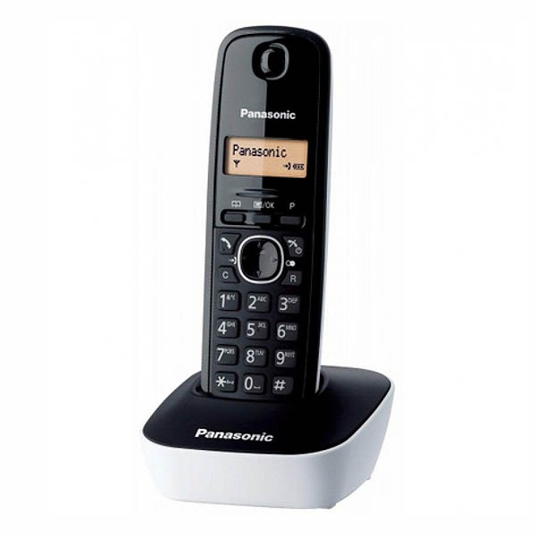Telefon fără Fir Panasonic KX-TG1611SPW Alb