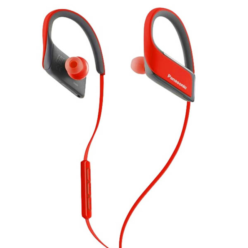 Cască Bluetooth Sportivă cu Microfon Panasonic RP-BTS30E Roșu